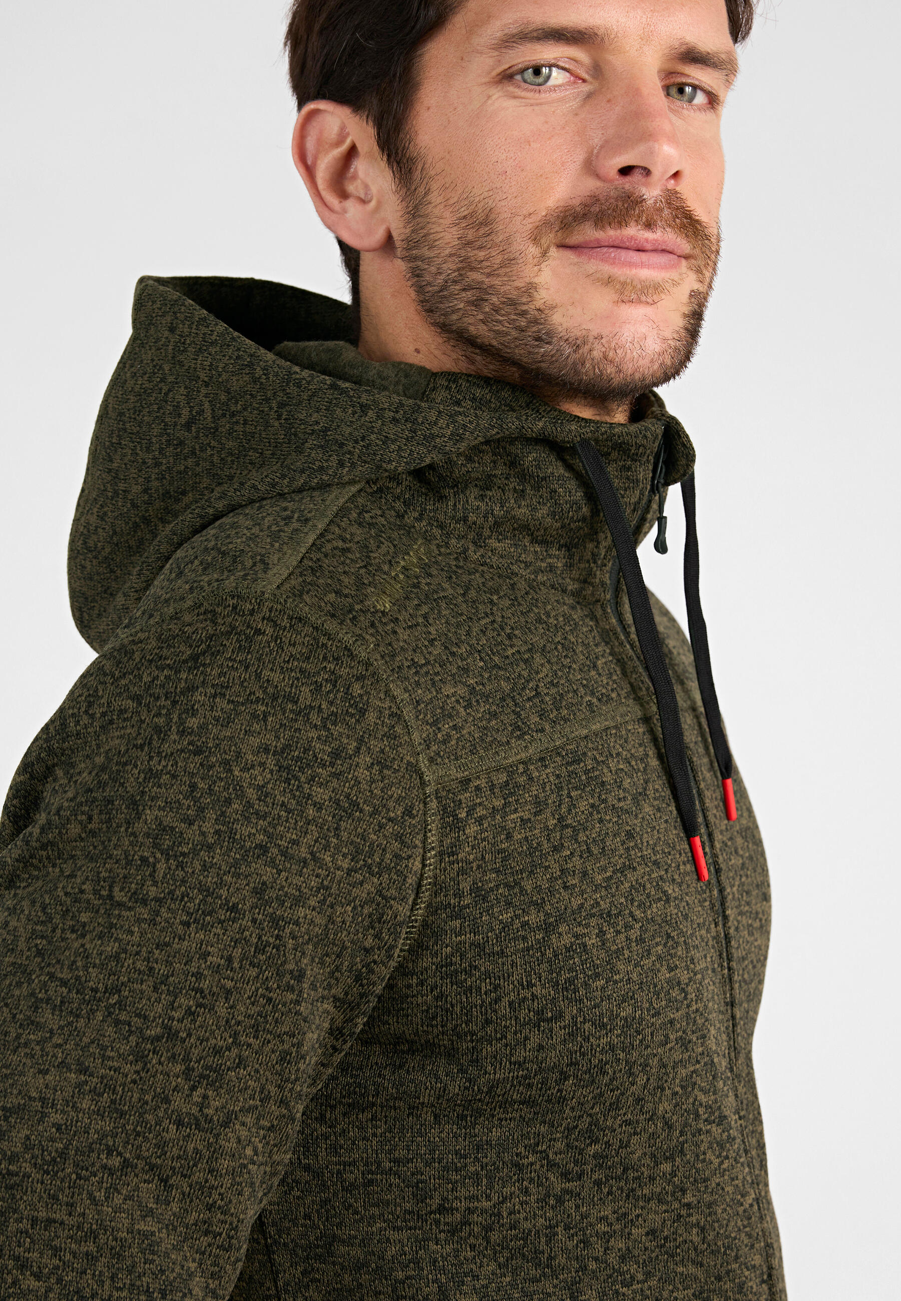 Veste polaire chaude avec capuche Homme-thermique Thermolactyl 3/5