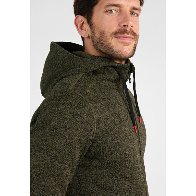 Veste polaire chaude avec capuche Homme-THERMOLACTYL