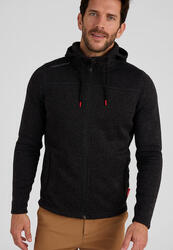 Veste polaire chaude avec capuche Homme-THERMOLACTYL