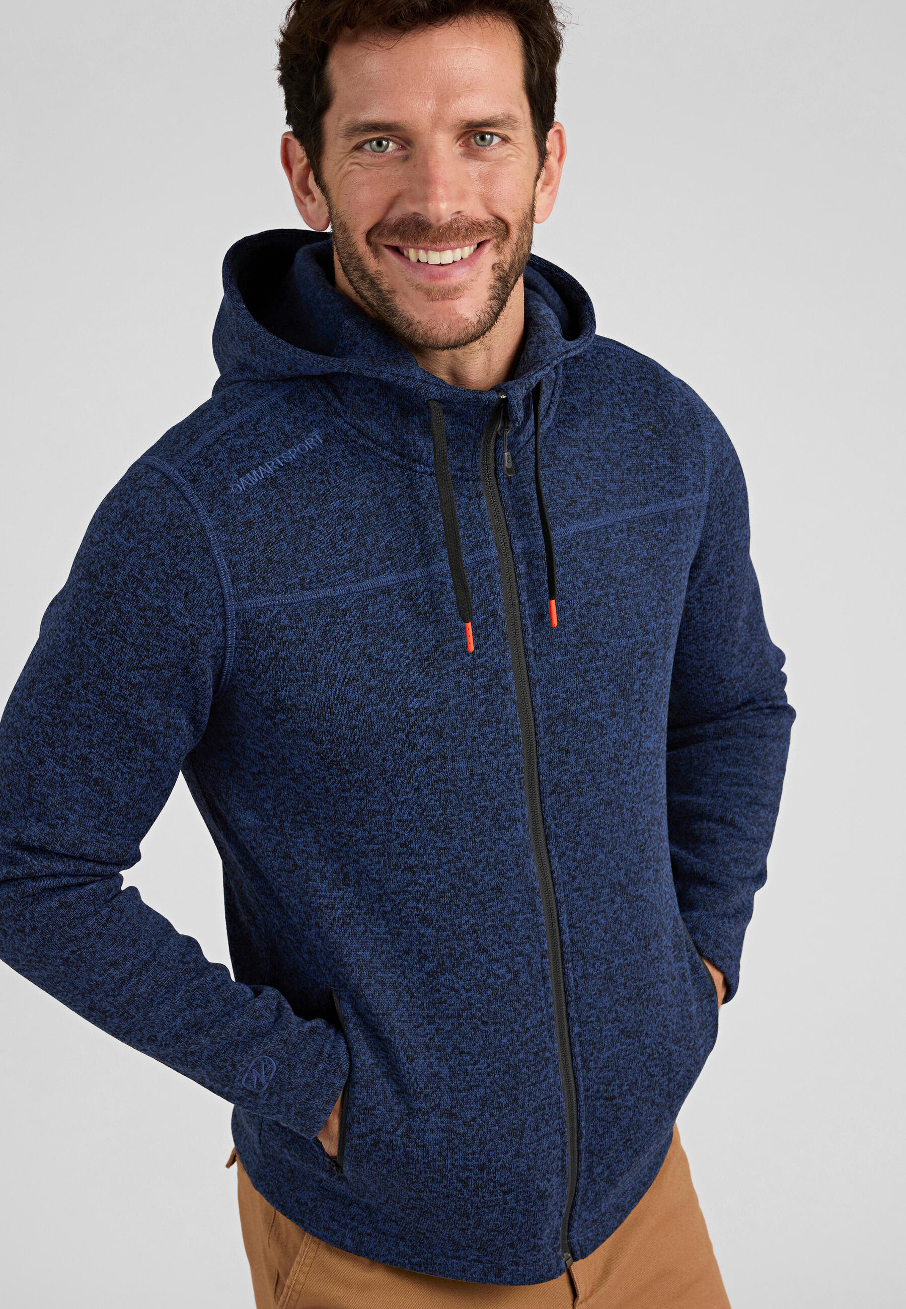 Veste polaire chaude avec capuche Homme-thermique Thermolactyl 3/5