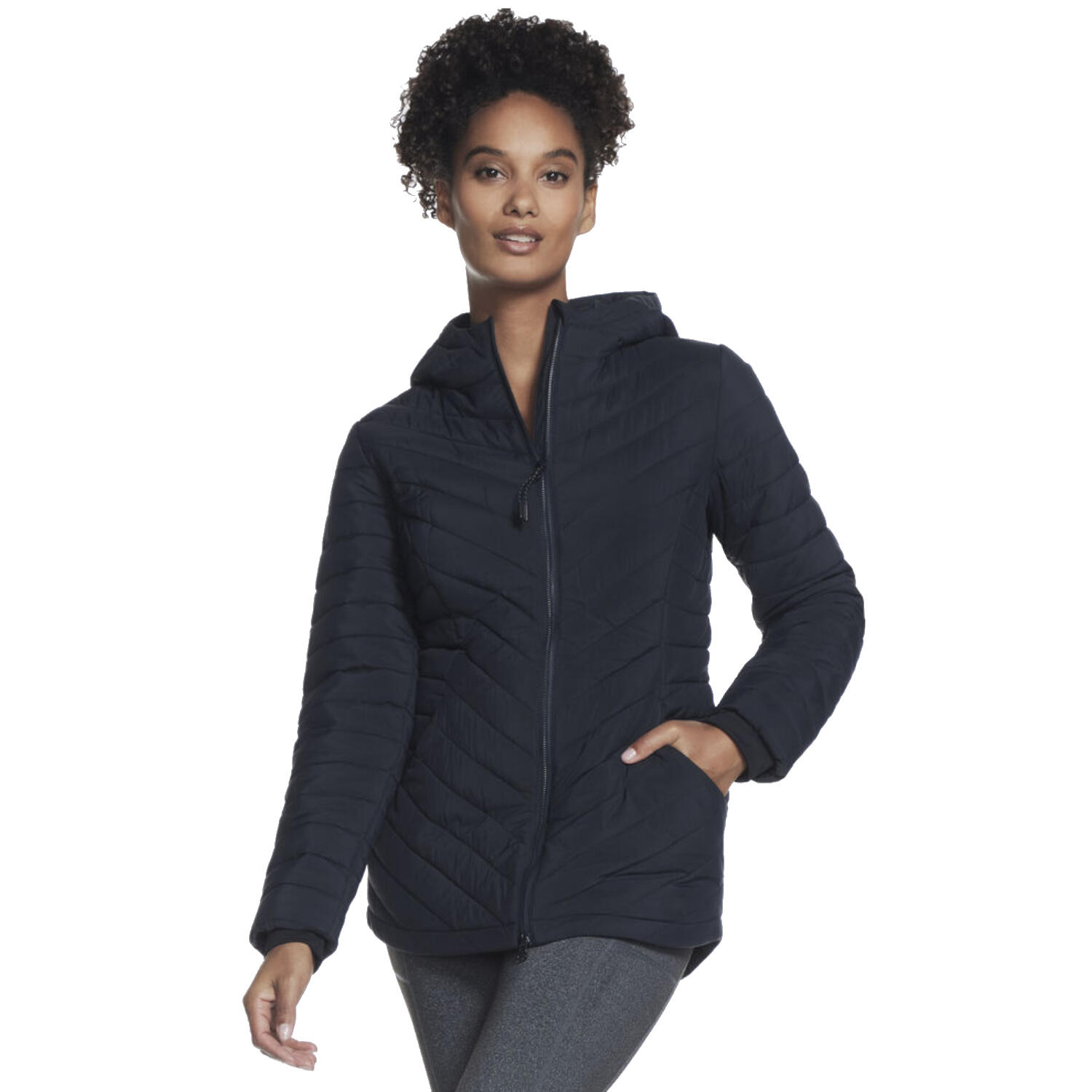Skechers - Veste Pour Femmes Go Shield Everyday Parka - Veste - Noir - 36 Xs - Decathlon