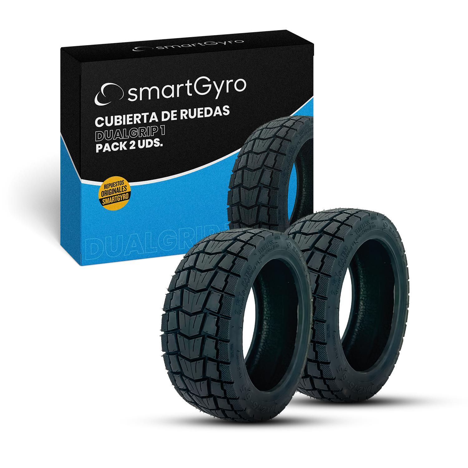 Cubiertas smartGyro Dual Grip 1 para Speedway, Rockway y Crossover (2 Und) 3/5
