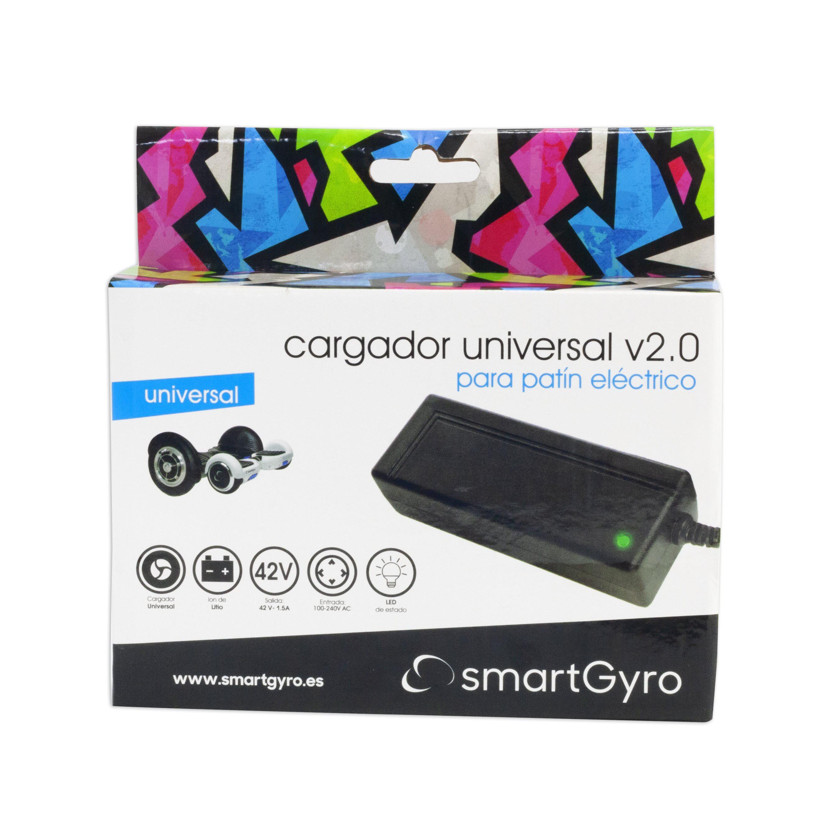Cargador Universal smartGyro Adapter para Hoverboards con conexión de 3 pines 7/7