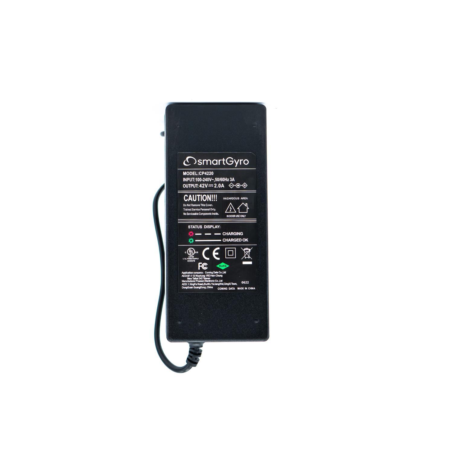 Cargador de 3600 smartGyro para Patinetes Eléctricos de 36V 3/5