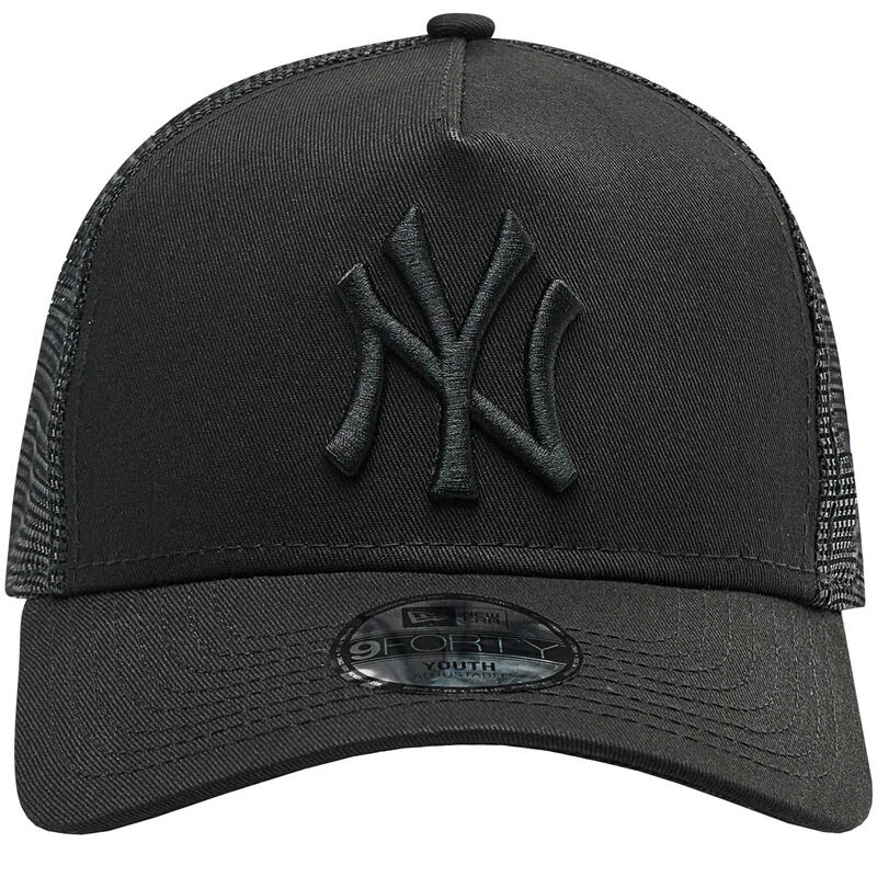 Fiú baseball sapka, Aframe Trucker New York Yankees Kids Cap, fekete