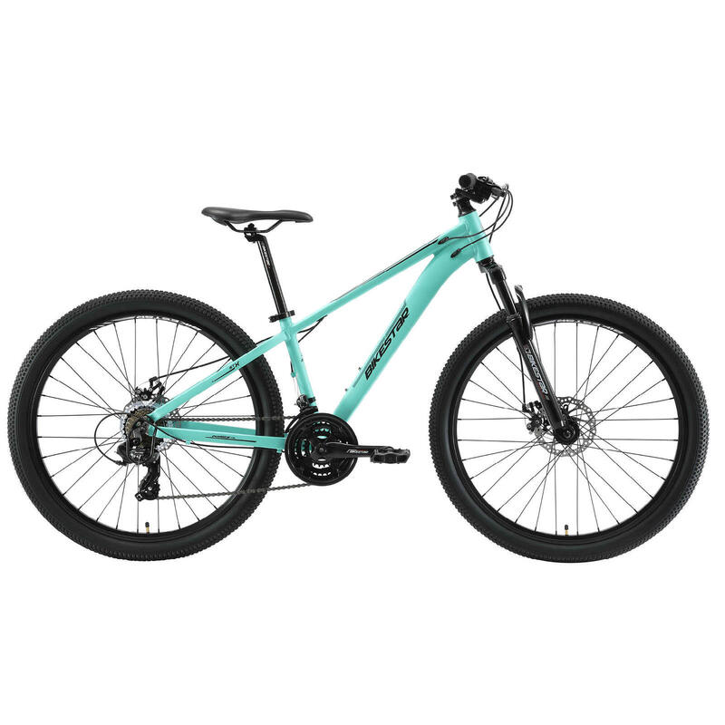 Bikestar VTT semi-rigide Alu Sport Small 27,5 pouces 21 vitesses