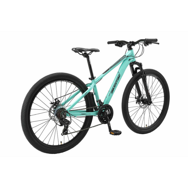 Bikestar VTT semi-rigide Alu Sport Small 27,5 pouces 21 vitesses