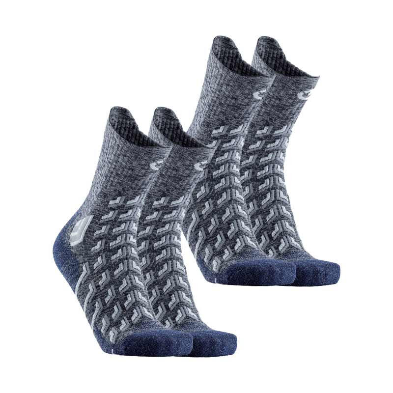 Chaussettes de Trekking pour l'été. Lot de 2 paires - Trekking Cool Crew