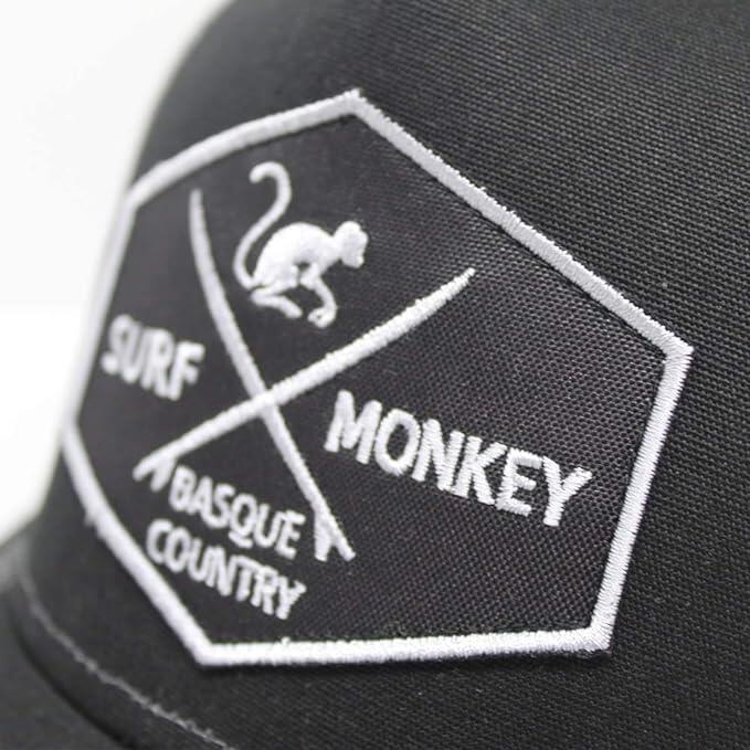 Gorra Trucker - 5 Paneles / Adulto / Talla única (Negro/Gris) 2/7
