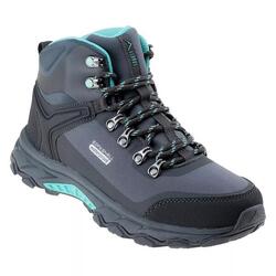 Dames Eglinter Waterdichte Wandelschoenen (Donkergrijs/Turquoise)