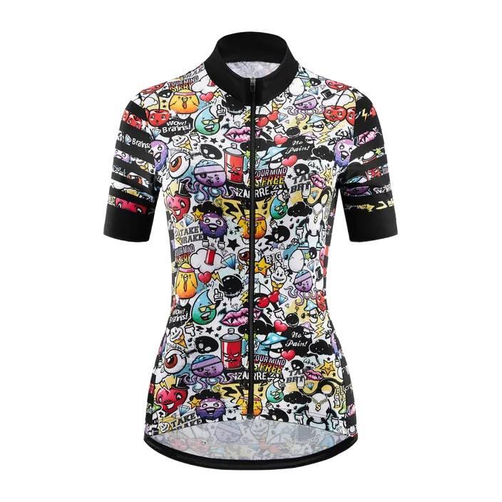 Maglia da ciclismo da donna Quest Wow Brains