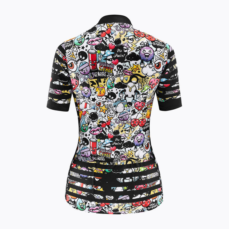 Maglia da ciclismo da donna Quest Wow Brains