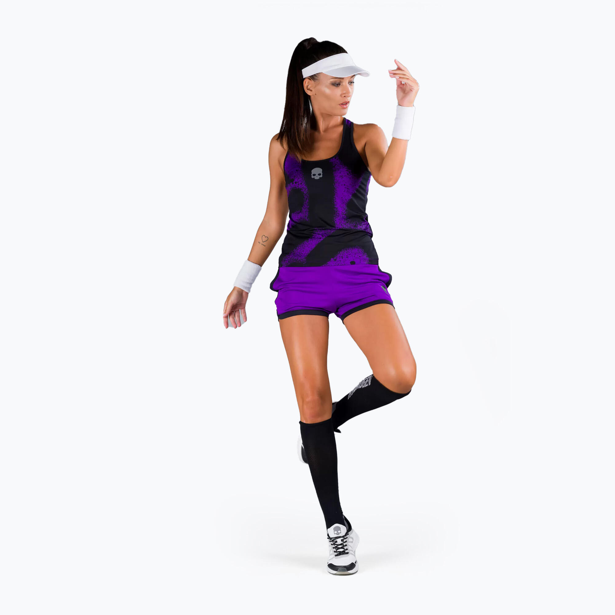 HYDROGEN Spray tennis-T-shirt voor dames 2/7