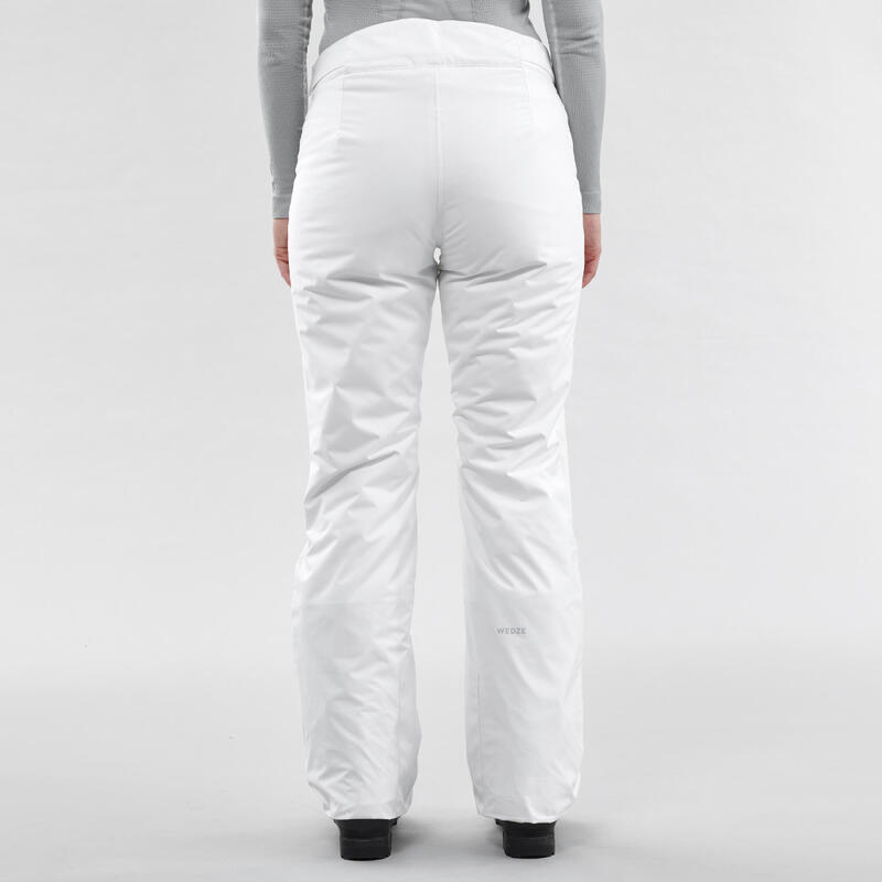 Seconde vie - PANTALON DE SKI CHAUD FEMME - 180 BLANC - TRÈS BON