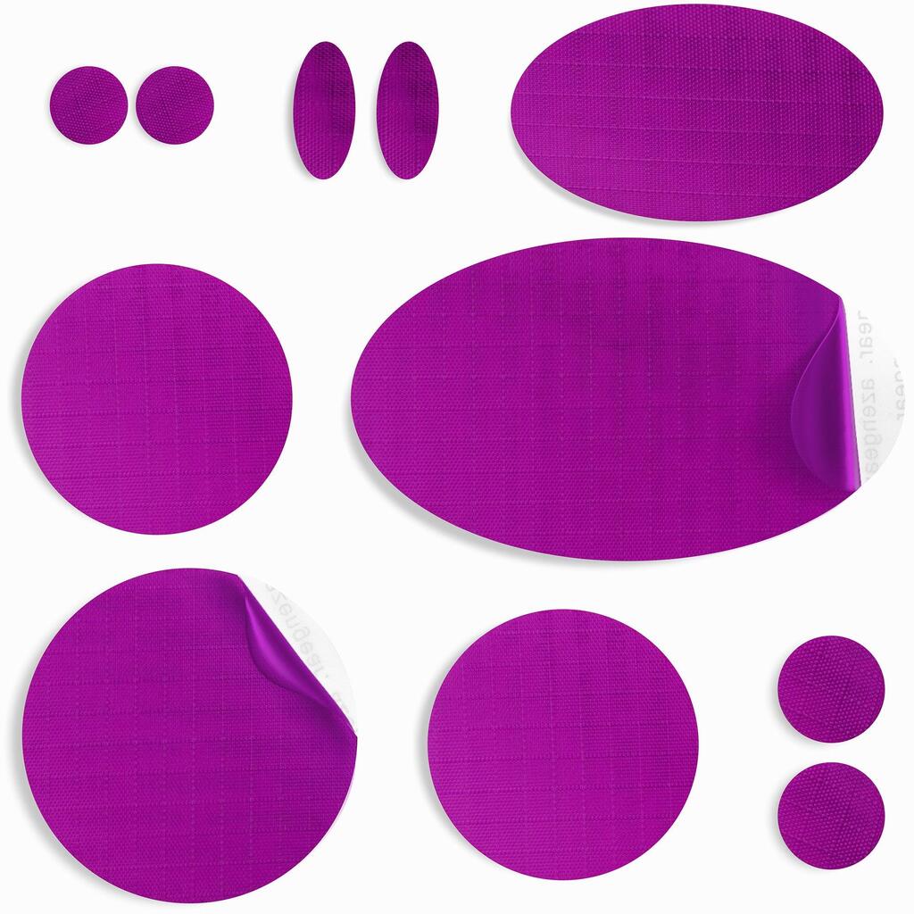 Self-Adhesive, Waterproof Repair Patches (11Pcs, Dark Purple)