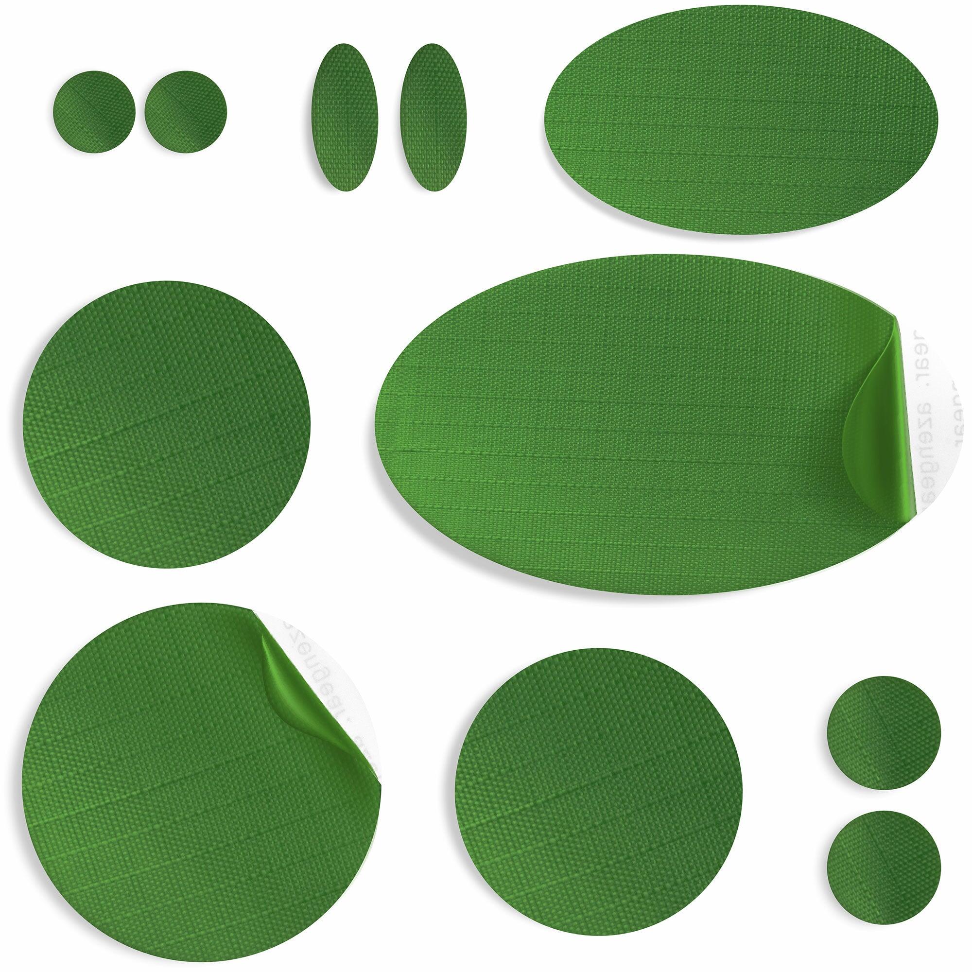 AZENGEAR Puffer Jacket Repair Patches | Waterproof, Self-Adhesive  (11Pcs, Cool Green)