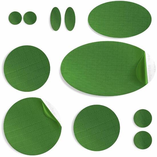 Reparatiepatch donsjas, zelfklevend, waterdicht, tent- en slaapzakreparatie