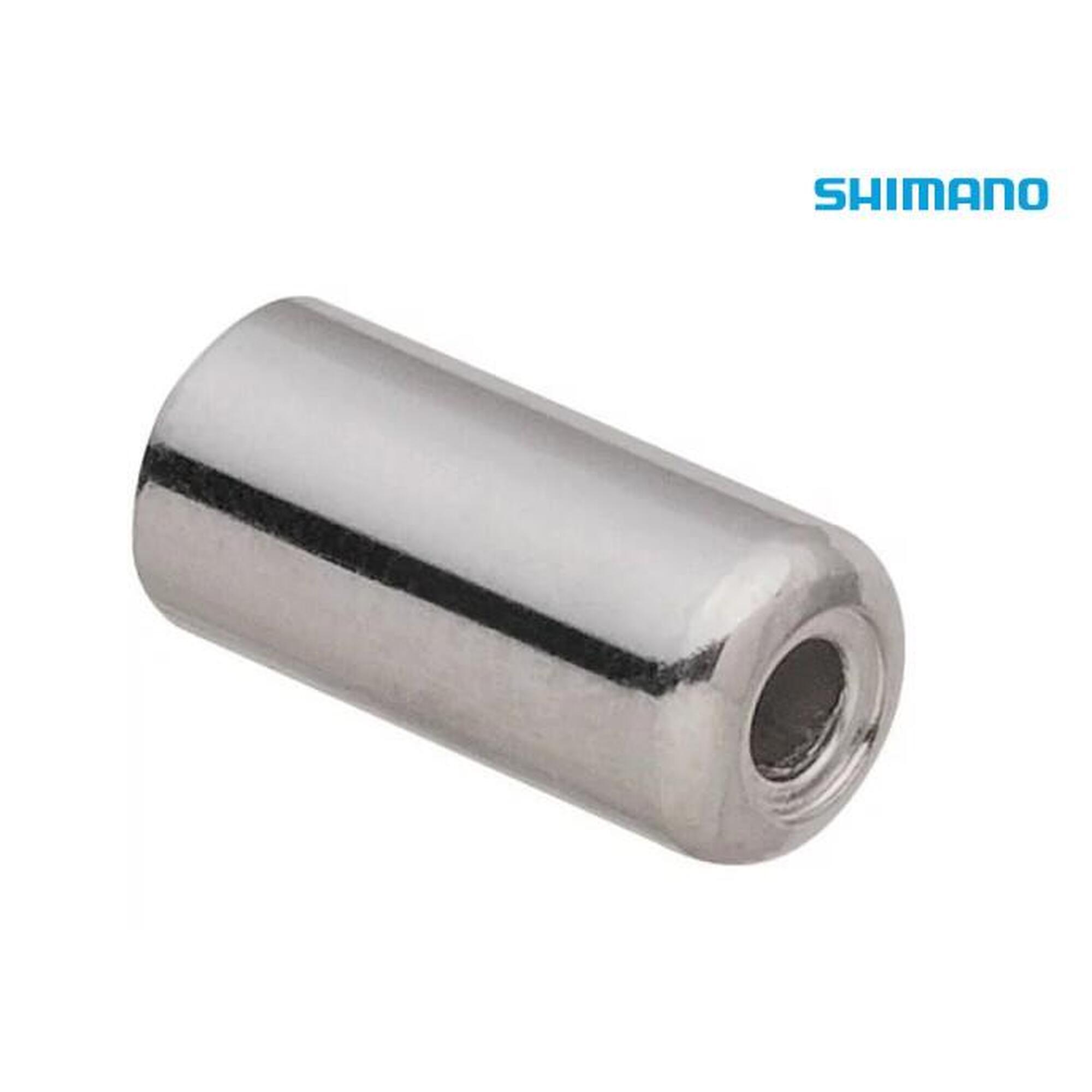 Shimano Extrémité de la gaine ext:6mm int:5mm acier 1 pcs. Emballage OEM