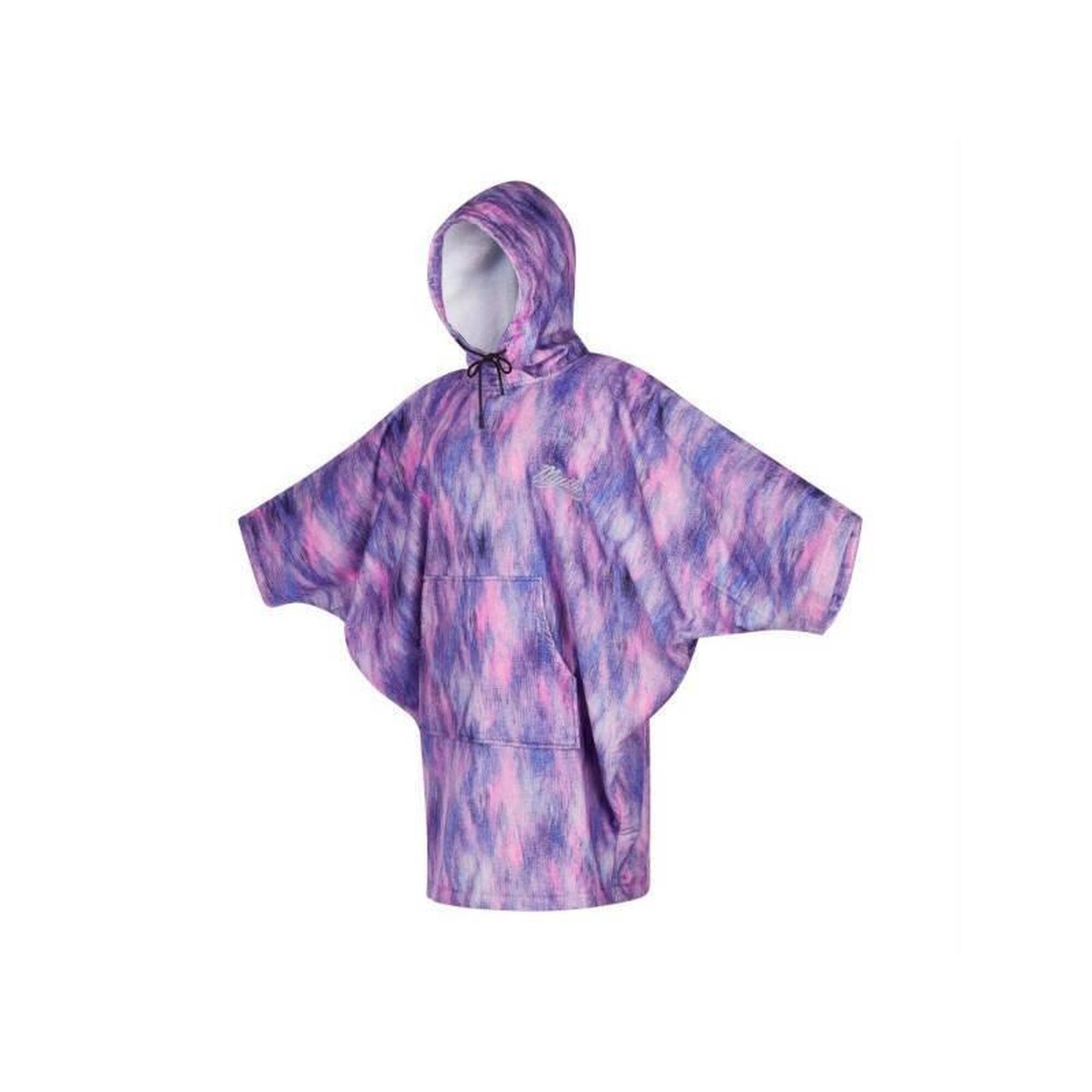 Poncho Mystic WMN Women Black Purple