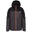 Outdoorjacke Tappin mit Kapuze, wasserfest Herren Dunkelgrau