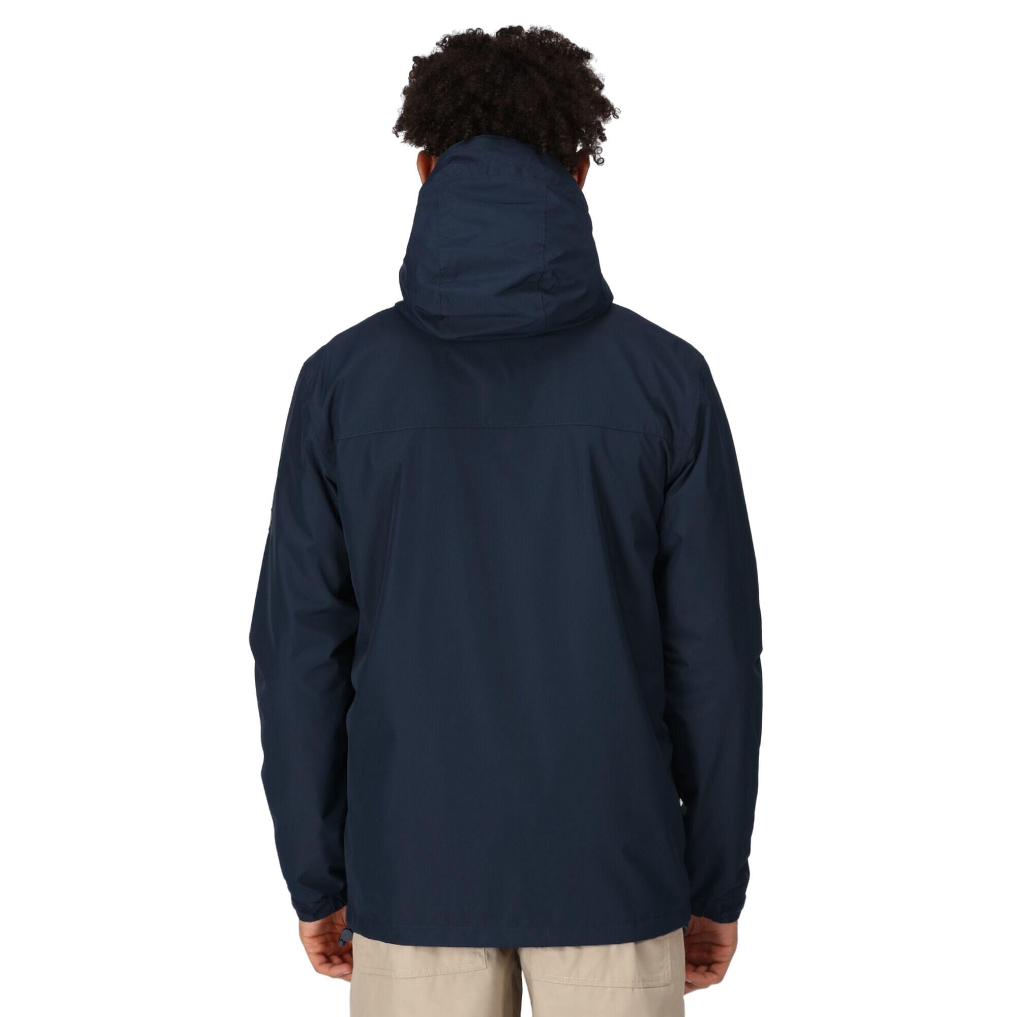 Mens Baymoor Waterproof Jacket (Navy) 4/5