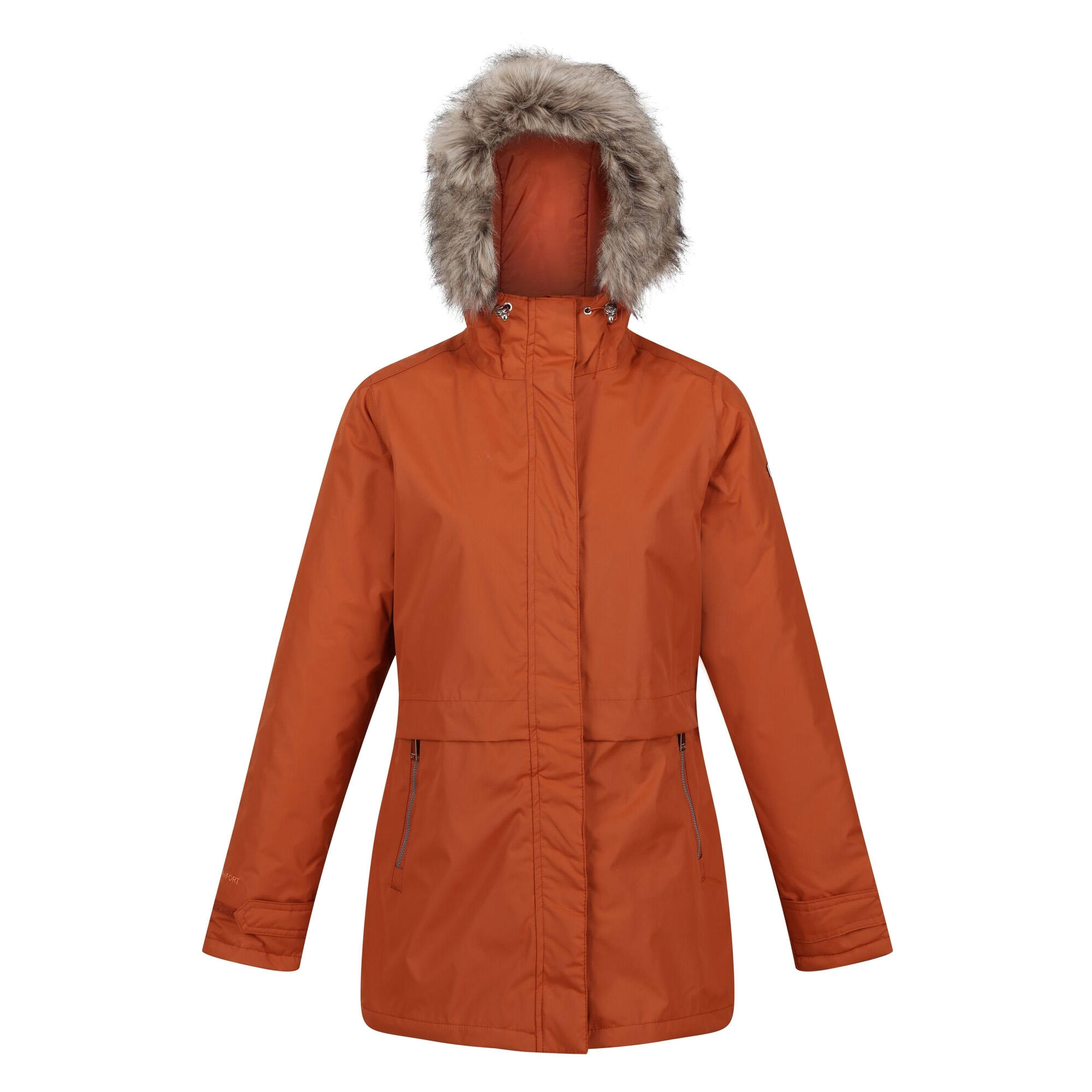 Womens/Ladies Myla II Parka (Burnt Copper) 1/5