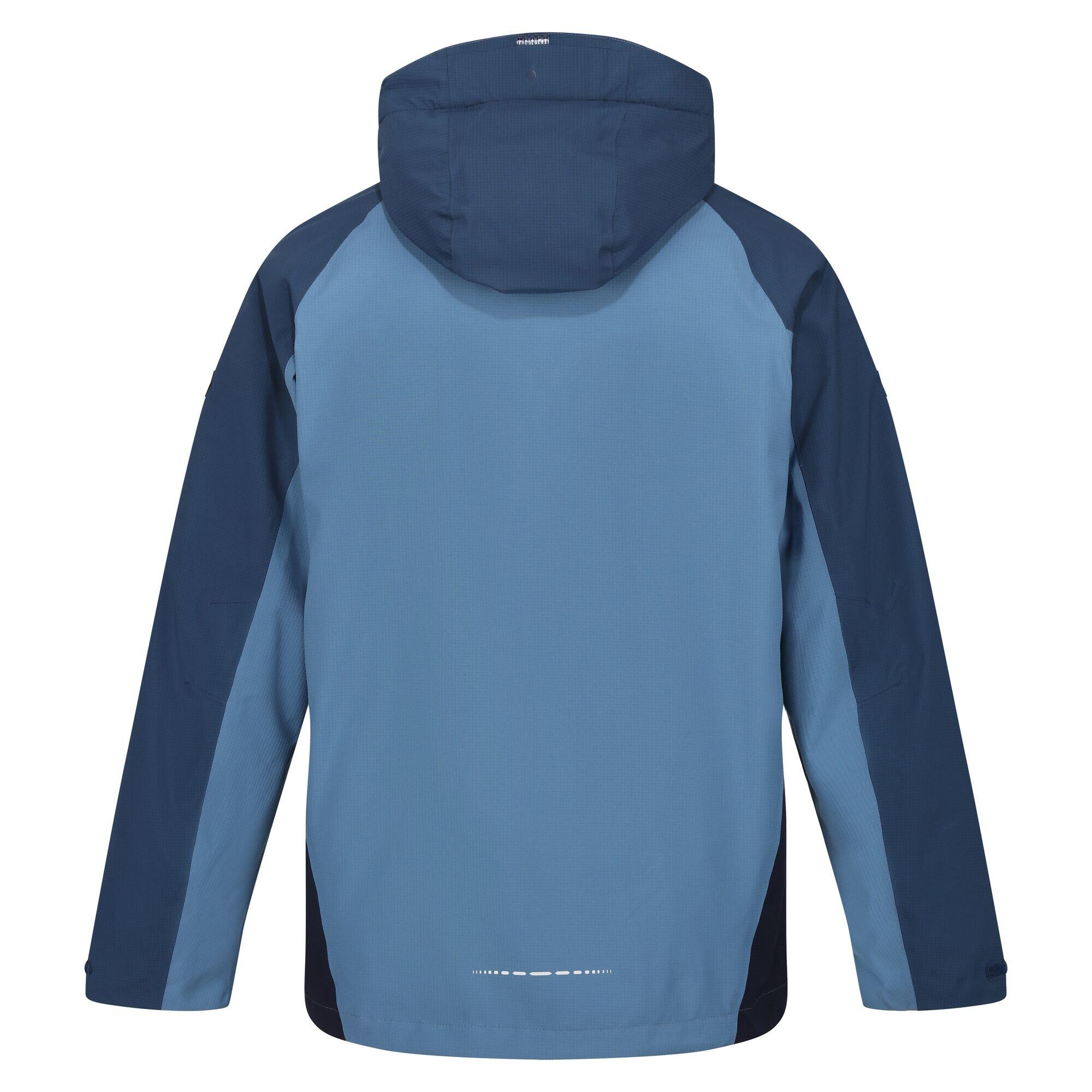 Mens Raddick Waterproof Jacket (Stellar/Blue Wing) 2/5