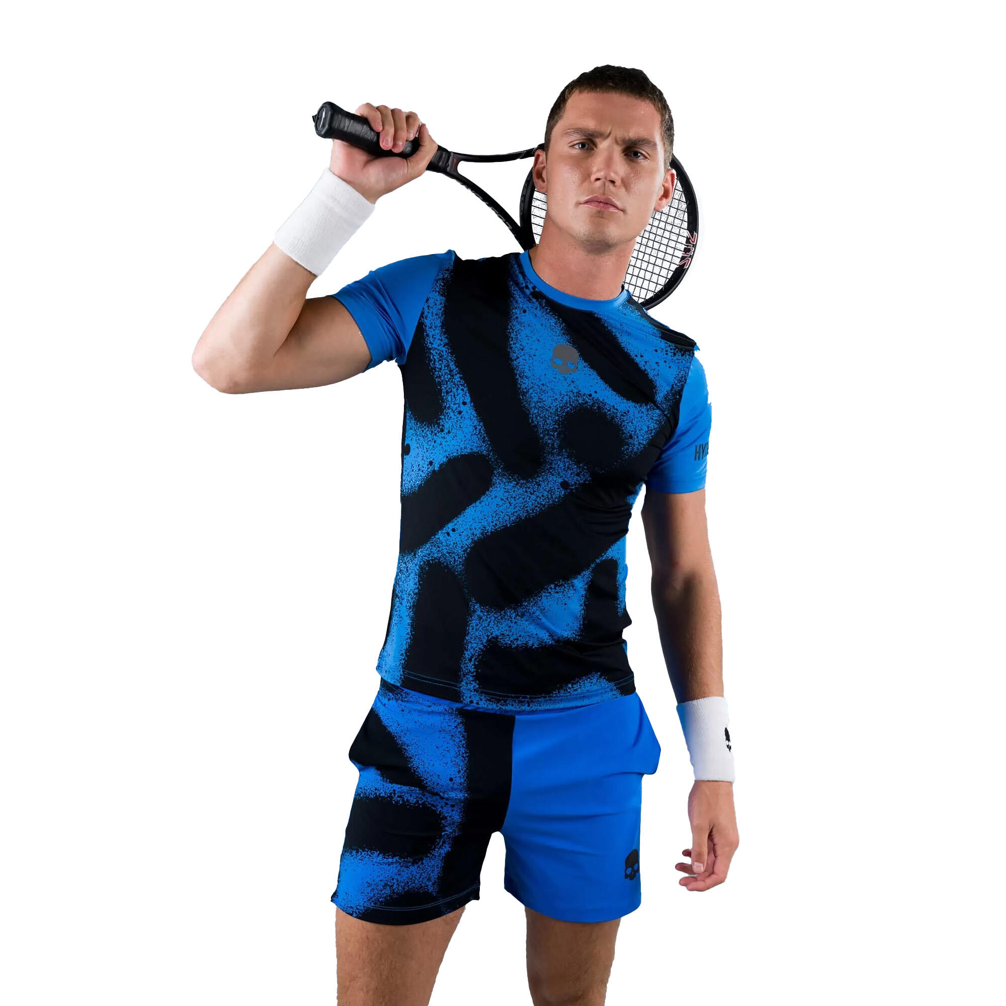 Chemise de tennis homme HYDROGEN Spray Tech 6/6