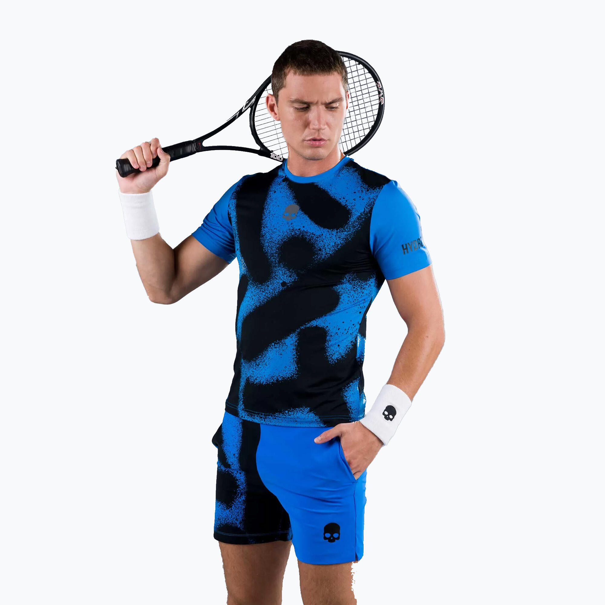 Chemise de tennis homme HYDROGEN Spray Tech 3/6