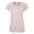 Camiseta Corral Jaspeada para Mujer Rosa Dusky
