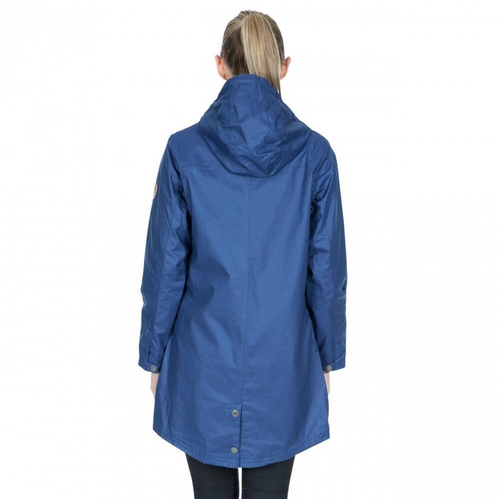 Jacke Sprinkled wasserfest Damen Marineblau 2/5