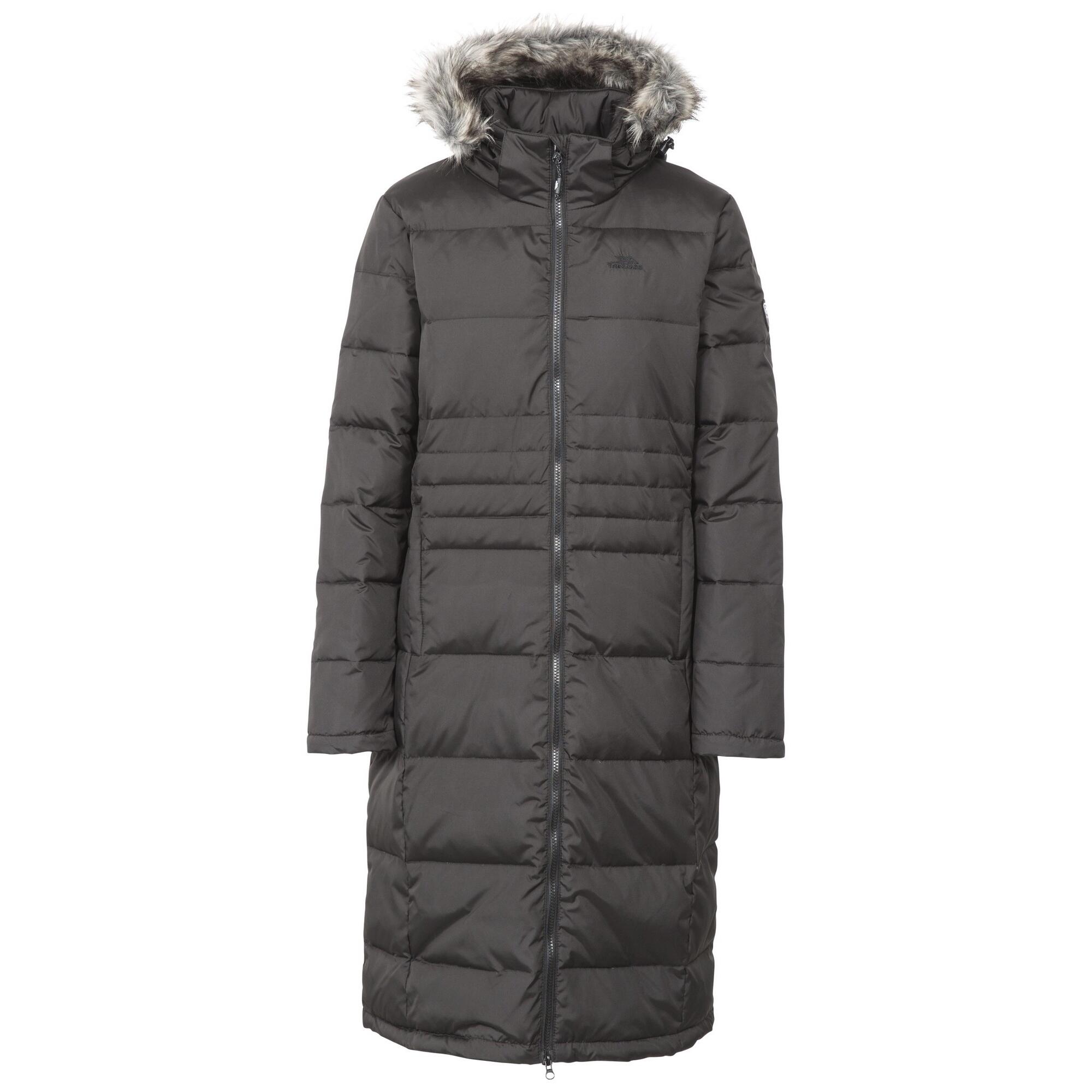 PHYLLIS Women's quilted parka (Black)