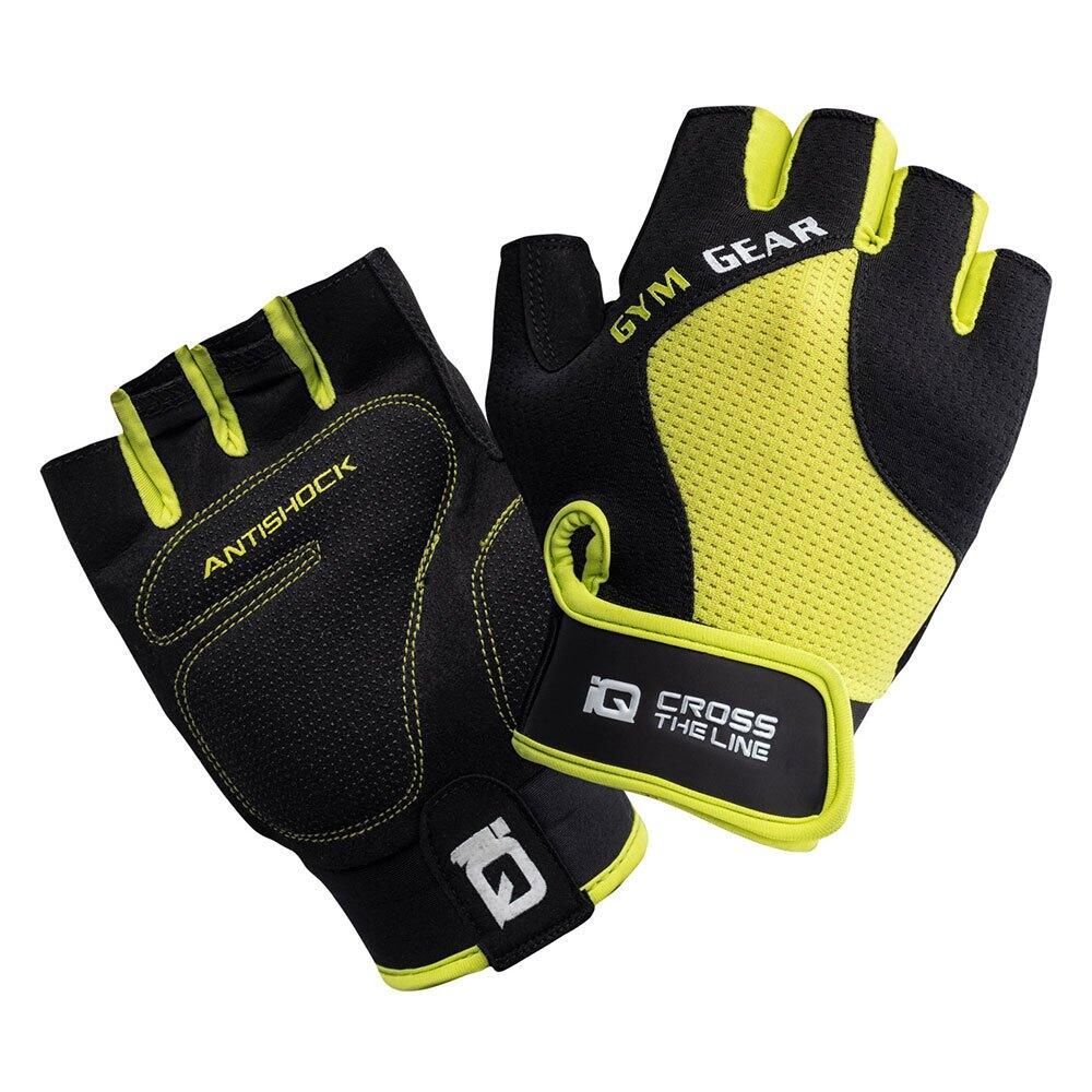 IQ Uomo Guanti Senza Dita IQ Demon Lime Punch Nero