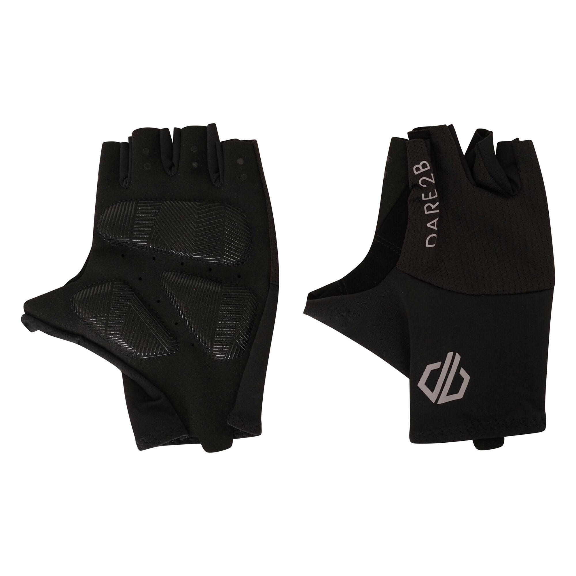 Womens/Ladies Forcible II Fingerless Gloves (Black) 3/4