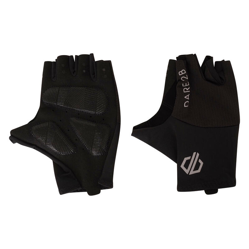 Dames Forcible II vingerloze handschoenen (Zwart)