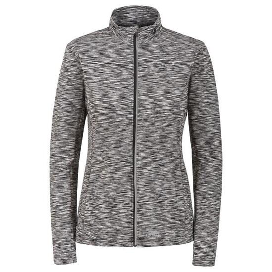Trainingsjacke Indira, Langarm Damen Grau meliert