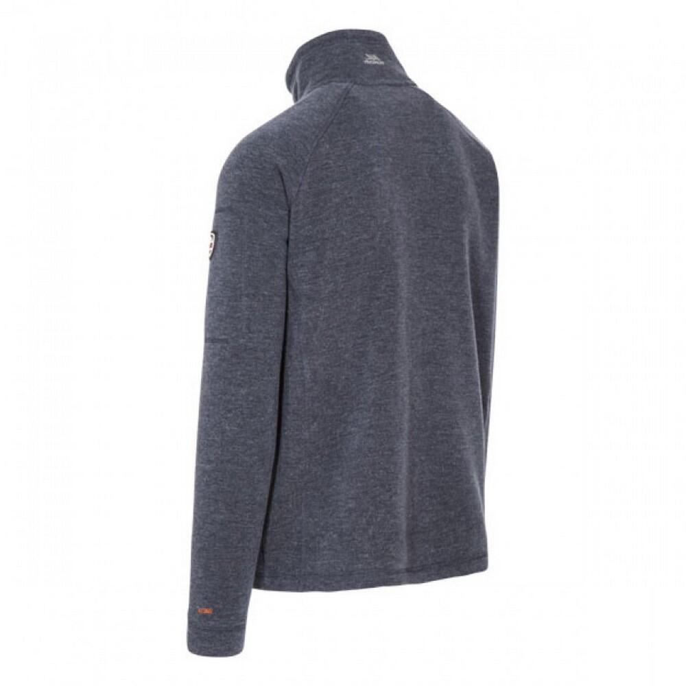 Instigate Giacca Di Pile Con Cerniera Uomo Trespass Blu Navy Melange 2/4