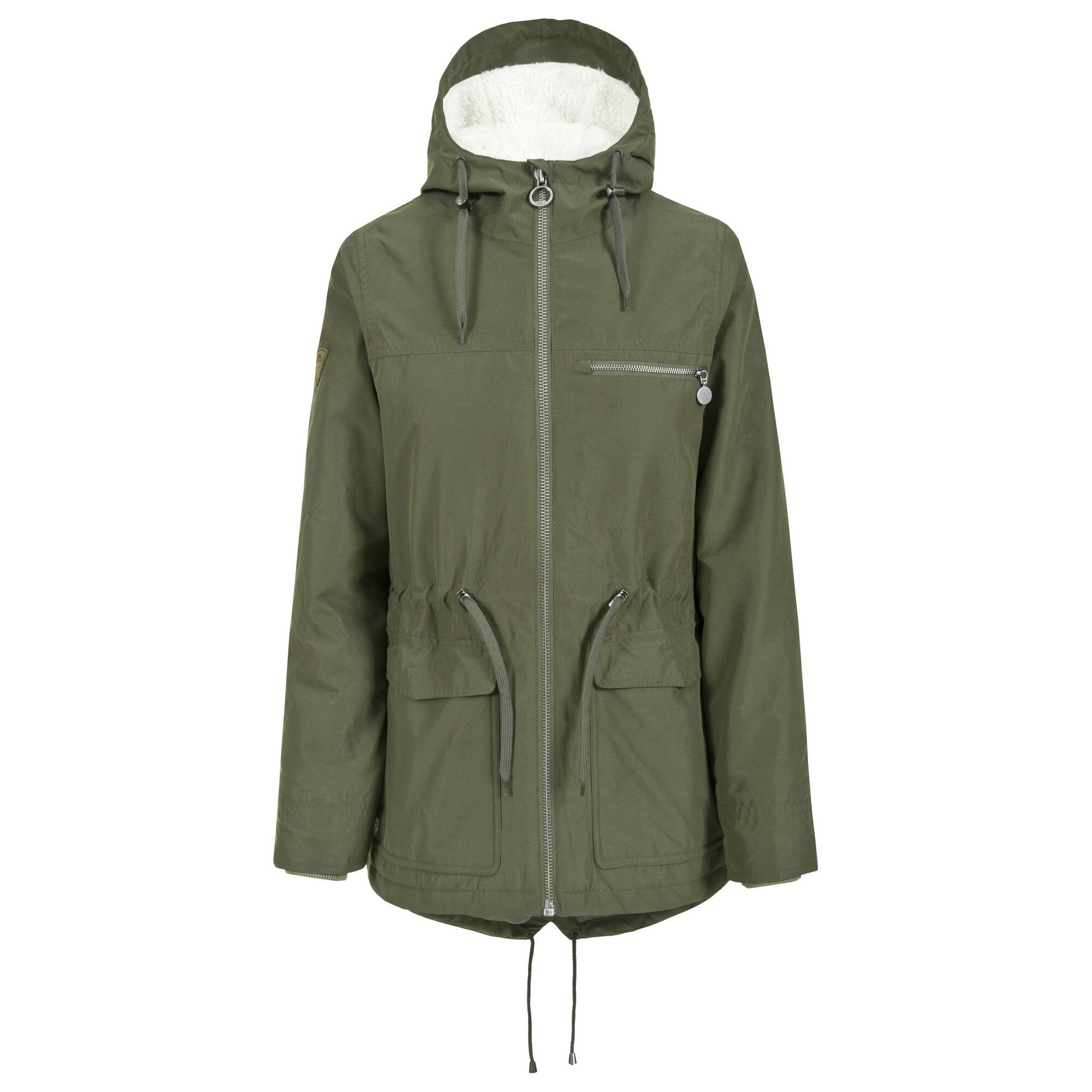 TRESPASS Forever Parka Impermeabile Donna Trespass Verde