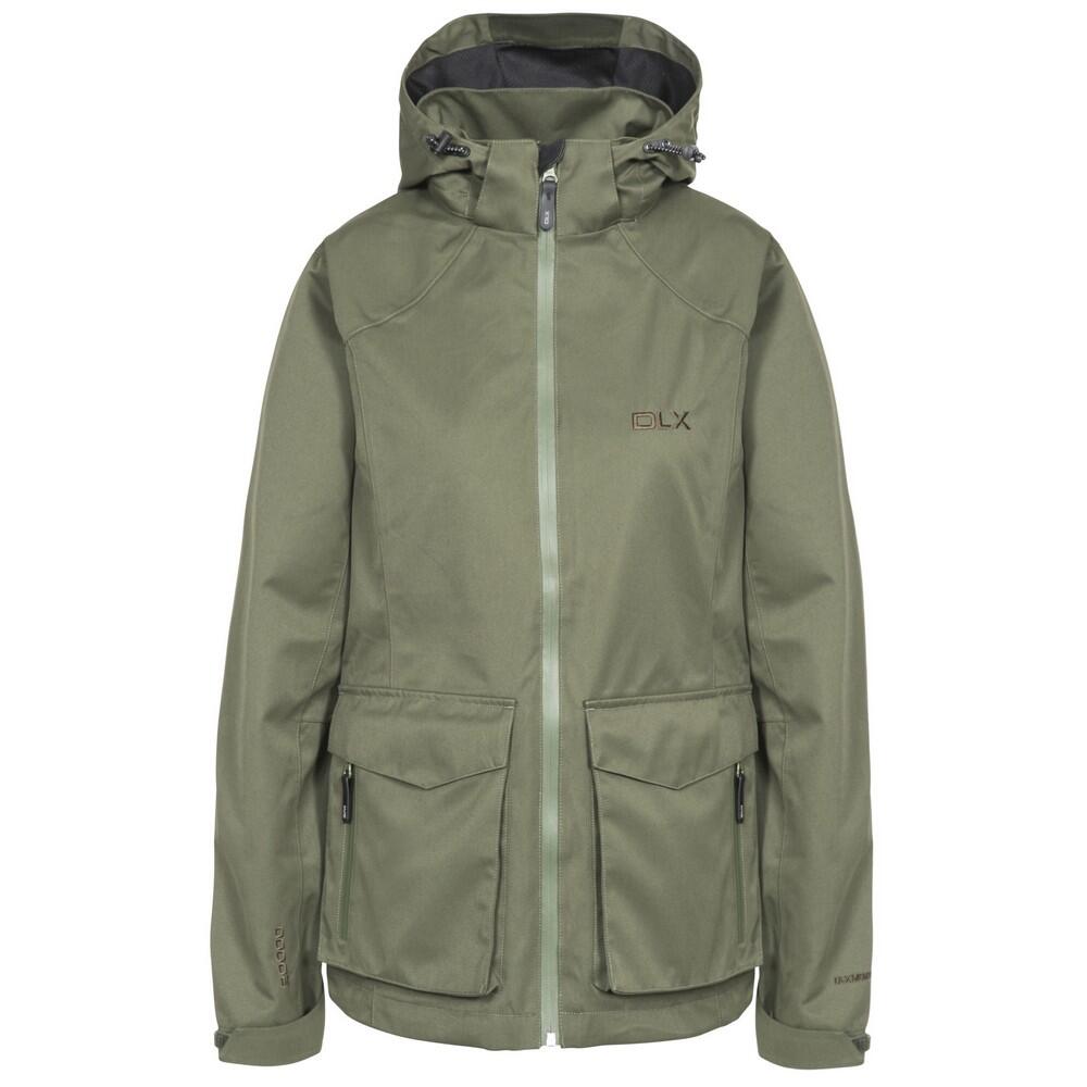 Women's EMESON DLX waterproof jacket (khaki)