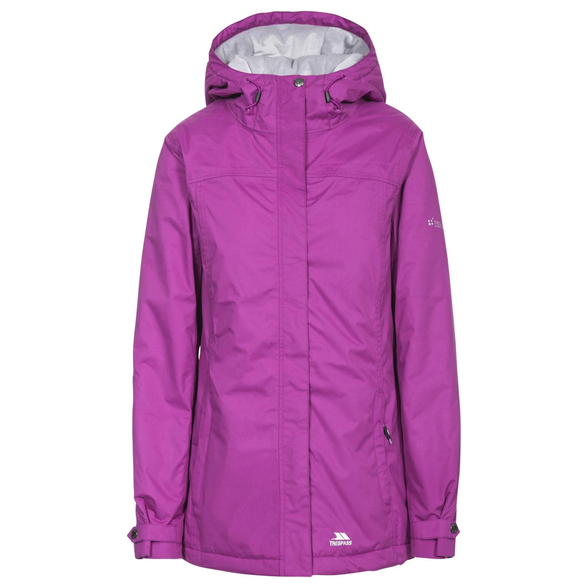 Edna Women's quilted waterproof jacket (Violet)