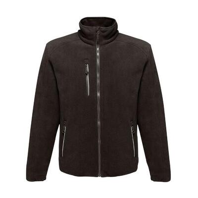 Regatta heren omicron iii waterbestendig fleece vest (zwart)