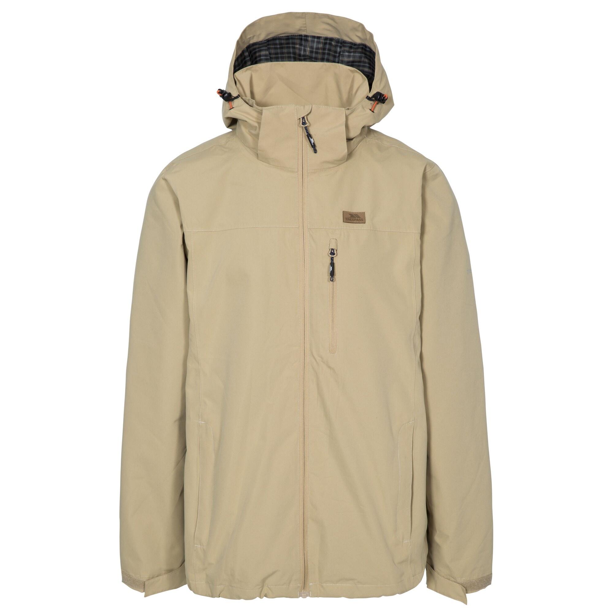 Uomo Giacca impermeabile WEIR (beige scuro)