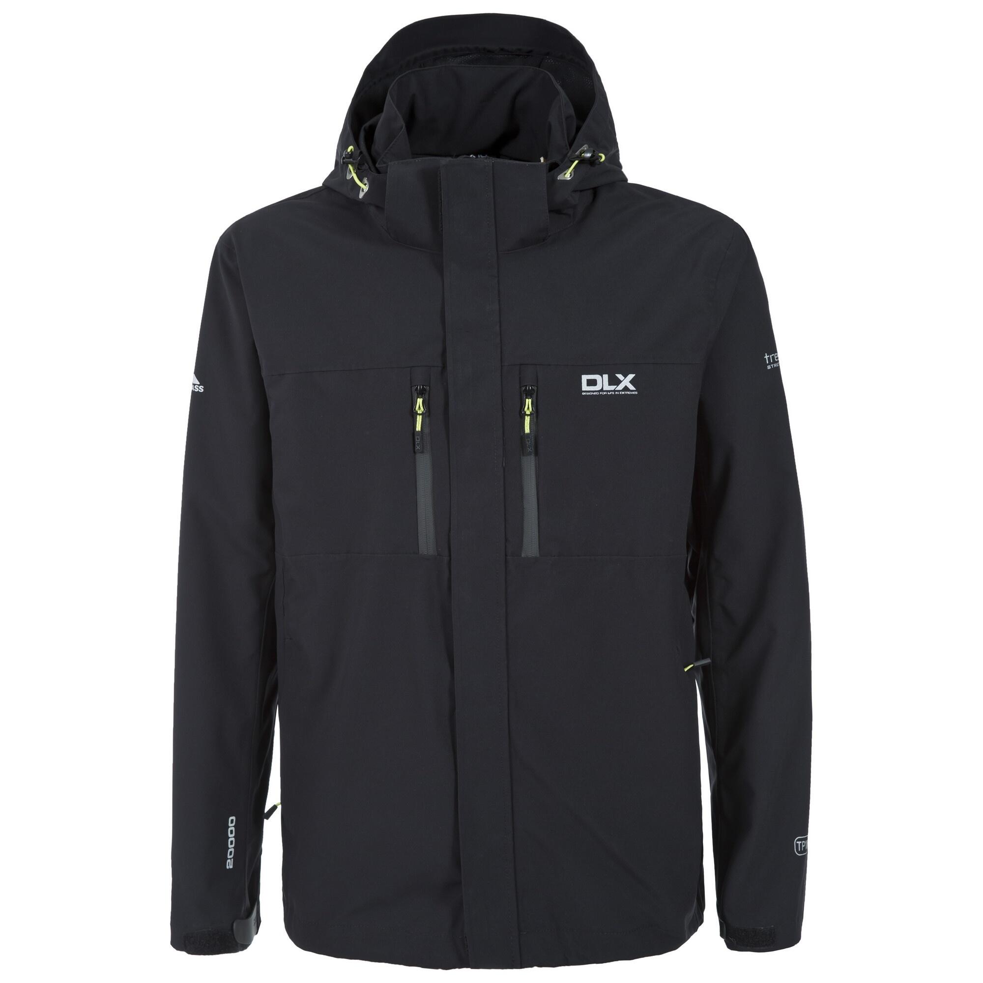 Trespass - Veste Imperméable Oswalt Dlx Pour Hommes (noir) - Coupe-pluie - Noir - 42 M/l - Decathlon