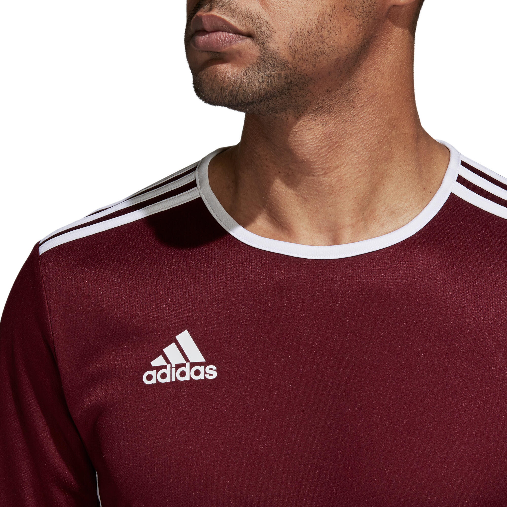 T-shirt da calcio uomo adidas marrone 5/5