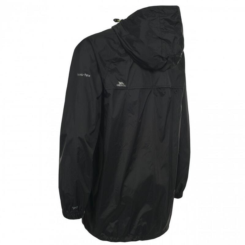 Veste Imperméable QIKPAC Adulte (Noir)