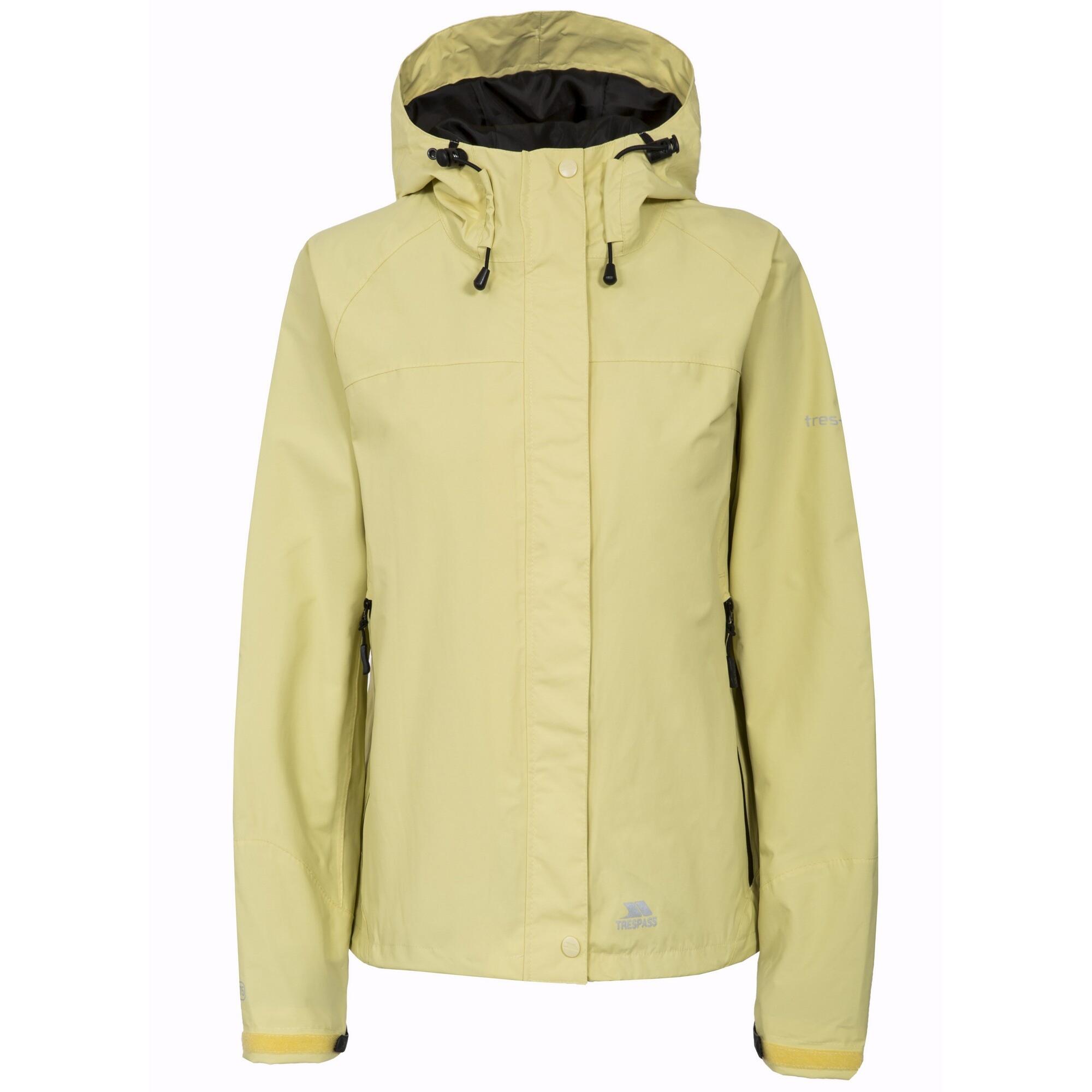 Miyake Giacca impermeabile con cappuccio da donna (giallo)