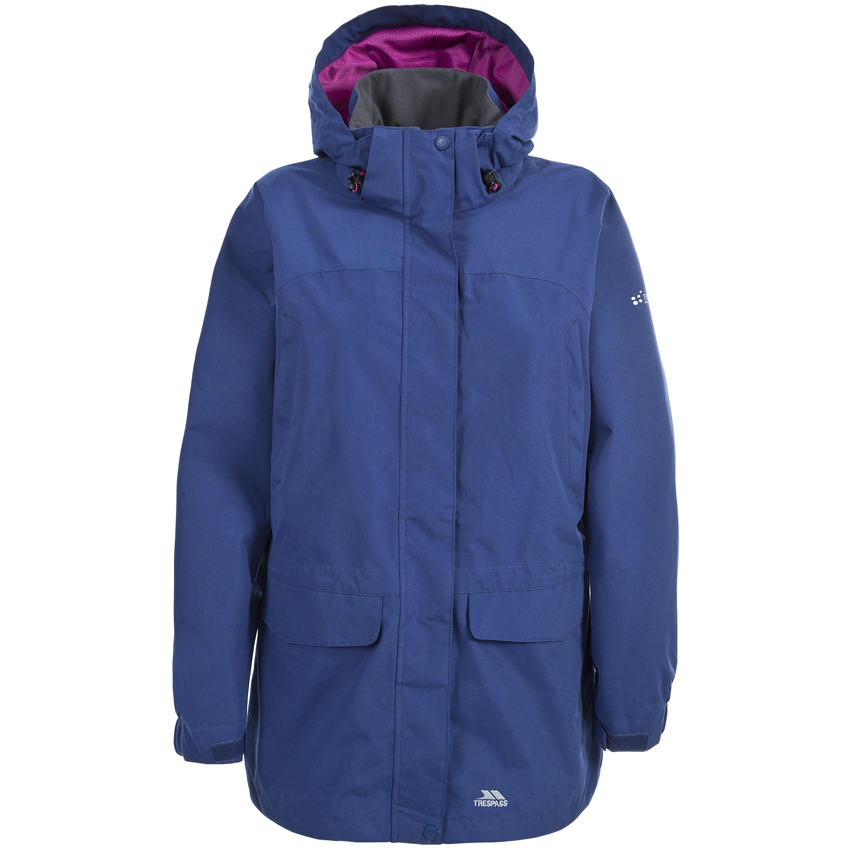 Women's SKYRISE waterproof jacket (Midnight blue)