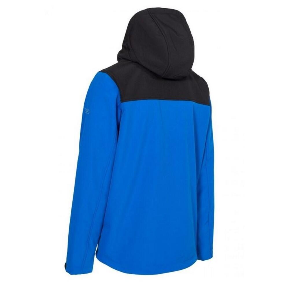Softshelljacke Hebron II Herren Blau 3/4
