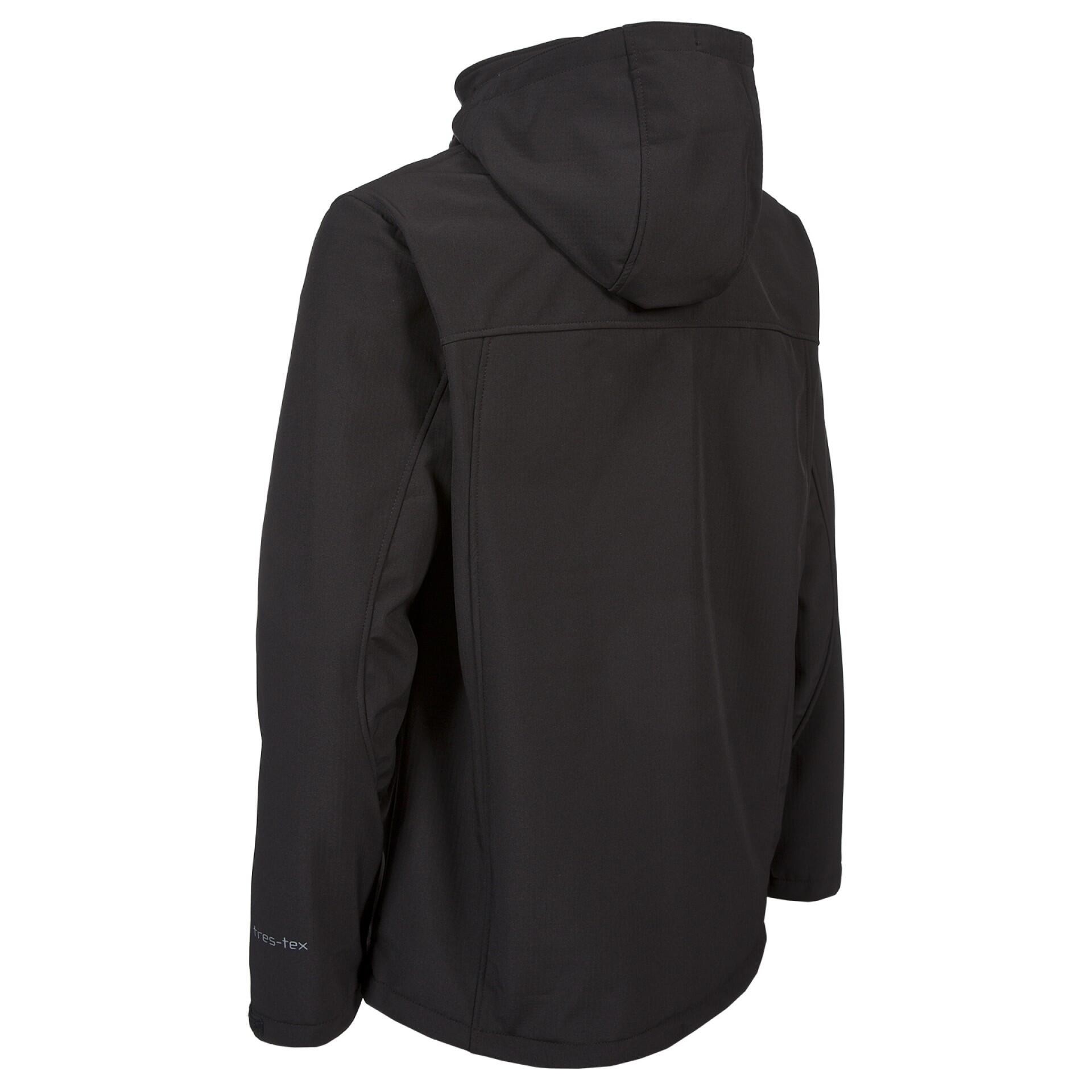 Uomo Giacca softshell impermeabile HEBRON (nero)