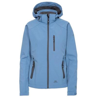 Dames bela ii waterbestendige softshell jas (blauw)